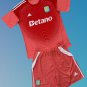 Kids Aston Villa Goalkeeper Red Youth Kit 2025-2026 Jersey Shirt Soccer Football 25-26