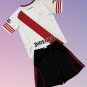 Kids River Plate Home Youth Kit 2025-2026 Jersey Shirt Soccer Football 25-26