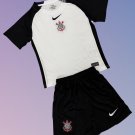 Kids Corinthians Paulista Home Youth Kit 2025-2026 Jersey Shirt Soccer Football 25-26