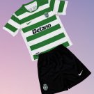 Kids Sporting CP Lisbon Home Youth Kit 2025-2026 Jersey Shirt Soccer Football 25-26