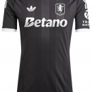 Men Aston Villa Goalkeeper Black Jersey 2025-2026 Shirt Soccer Football 25-26