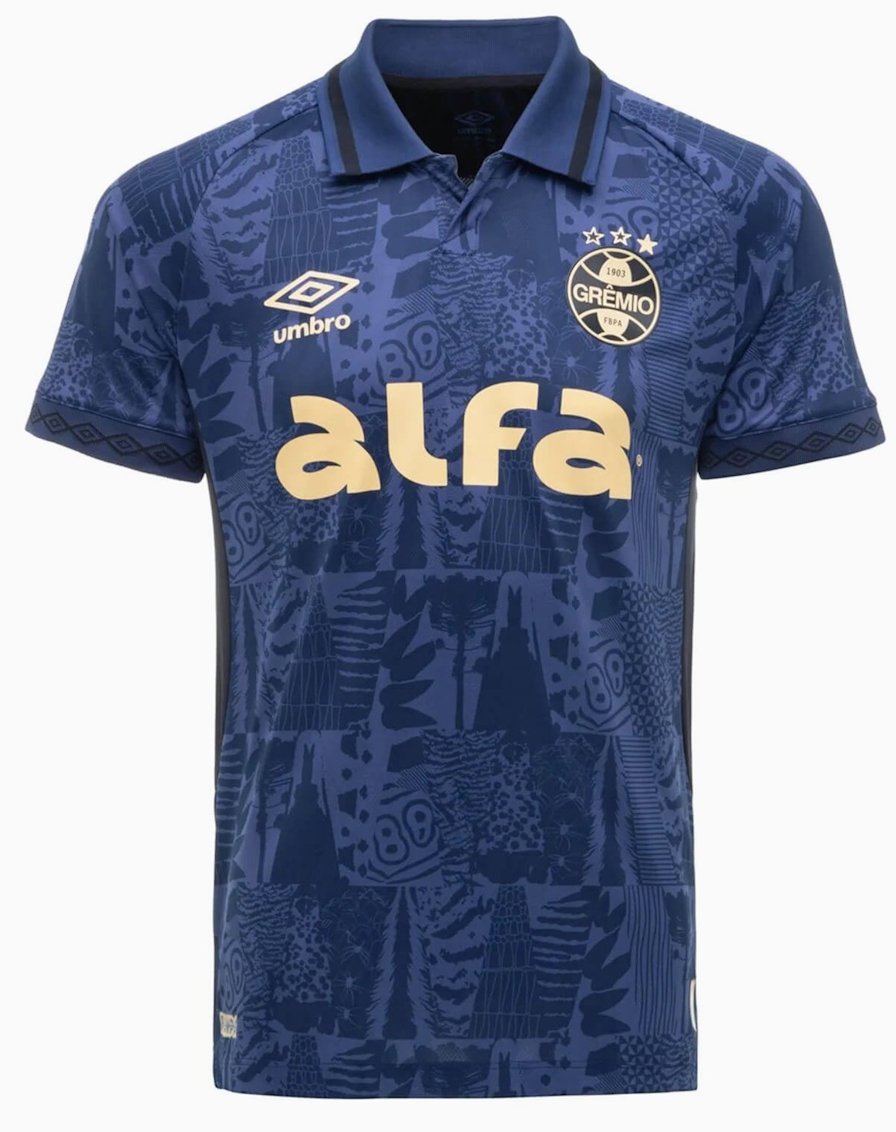 Men Gremio FBPA 3rd Third Jersey 2025-2026 Shirt Soccer Football 25-26