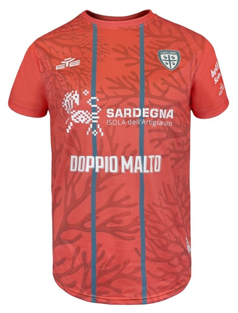 Men Cagliari Calcio 4th Fourth Jersey 2025-2026 Shirt Soccer Football 25-26