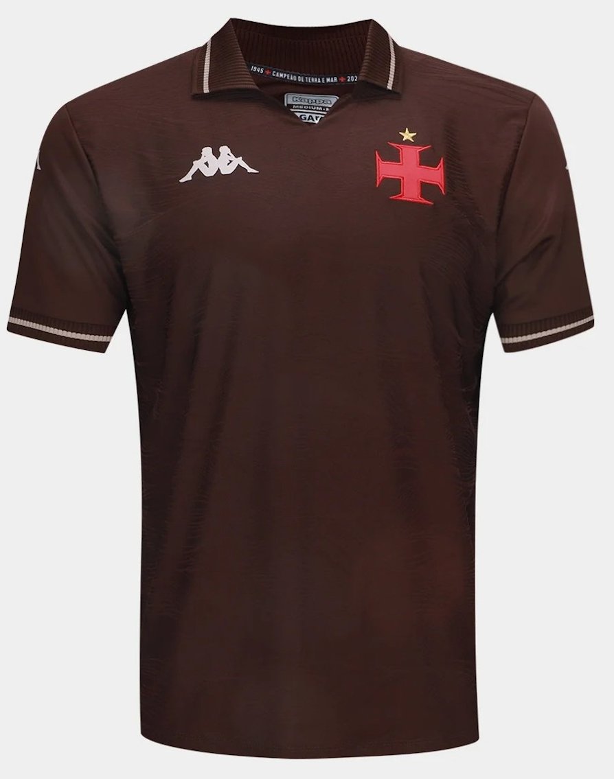 Men CR Vasco da Gama 3rd Third Jersey 2025-2026 Shirt Soccer Football 25-26
