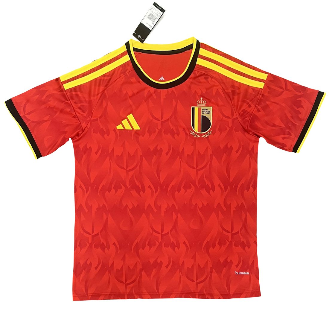 Men Belgium Home World Cup Jersey 2026-2027 Shirt Soccer Football 26-27