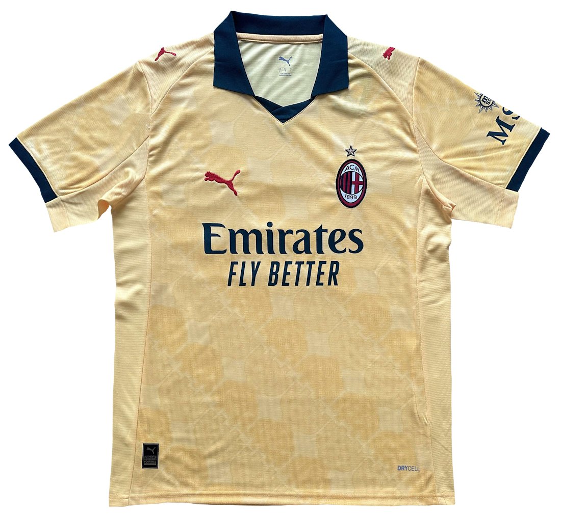 Men AC Milan 3rd Third Jersey 2025-2026 Shirt Soccer Football 25-26