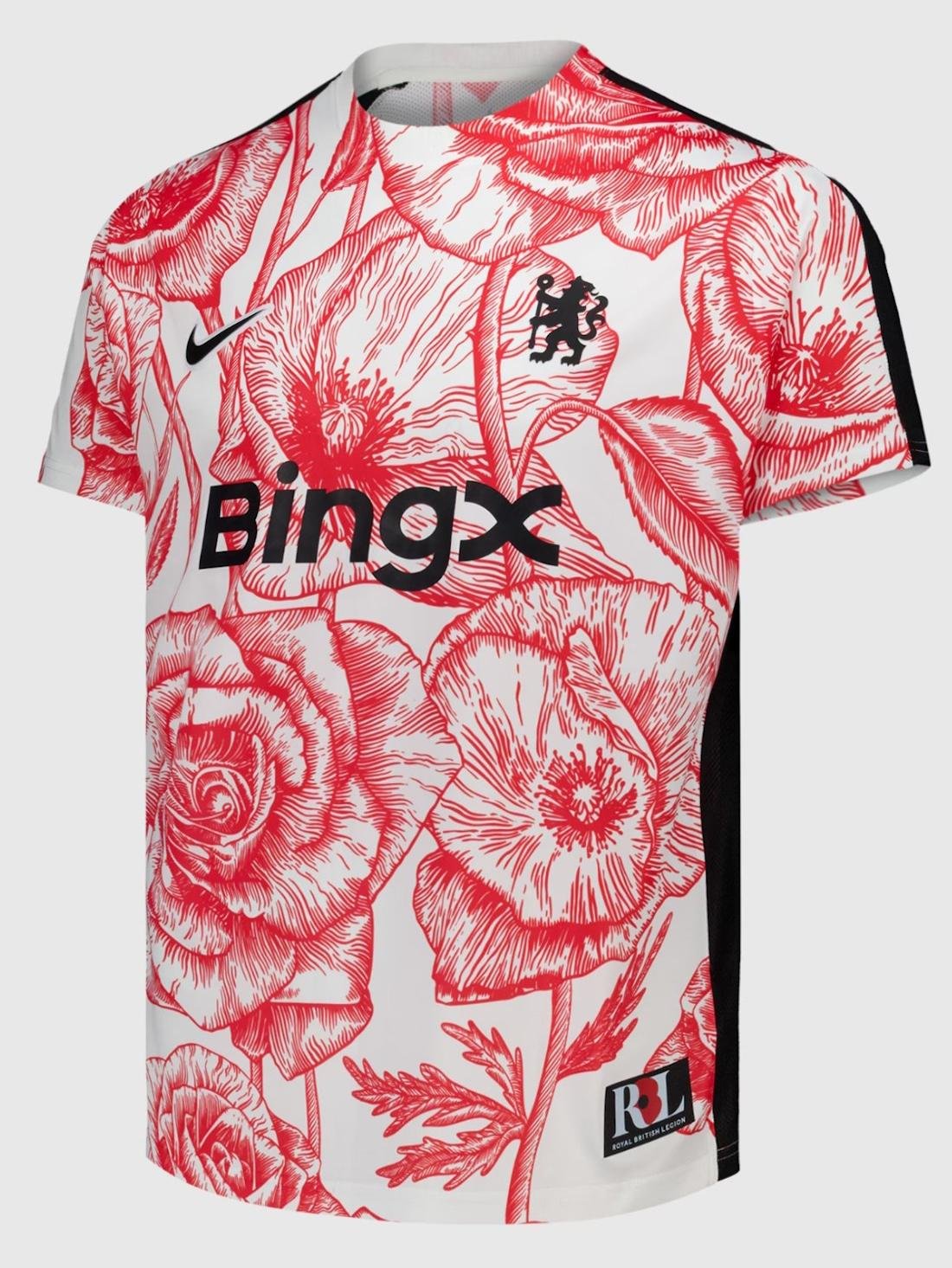 Men Chelsea Red Special Pre-Match Jersey 2025-2026 Shirt Soccer Football 25-26