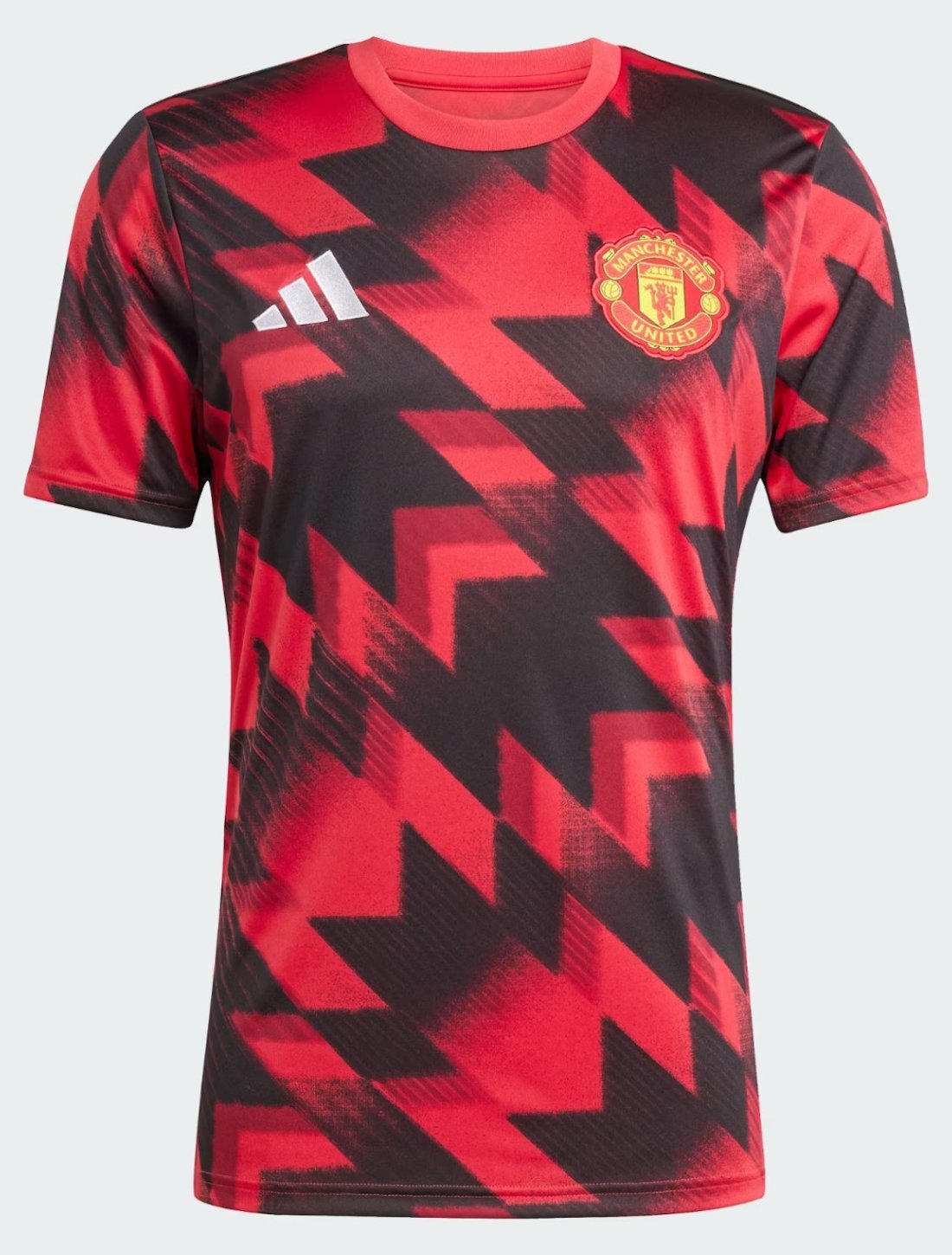 Men Manchester United Red Pre-Match Jersey 2025-2026 Shirt Soccer Football 25-26
