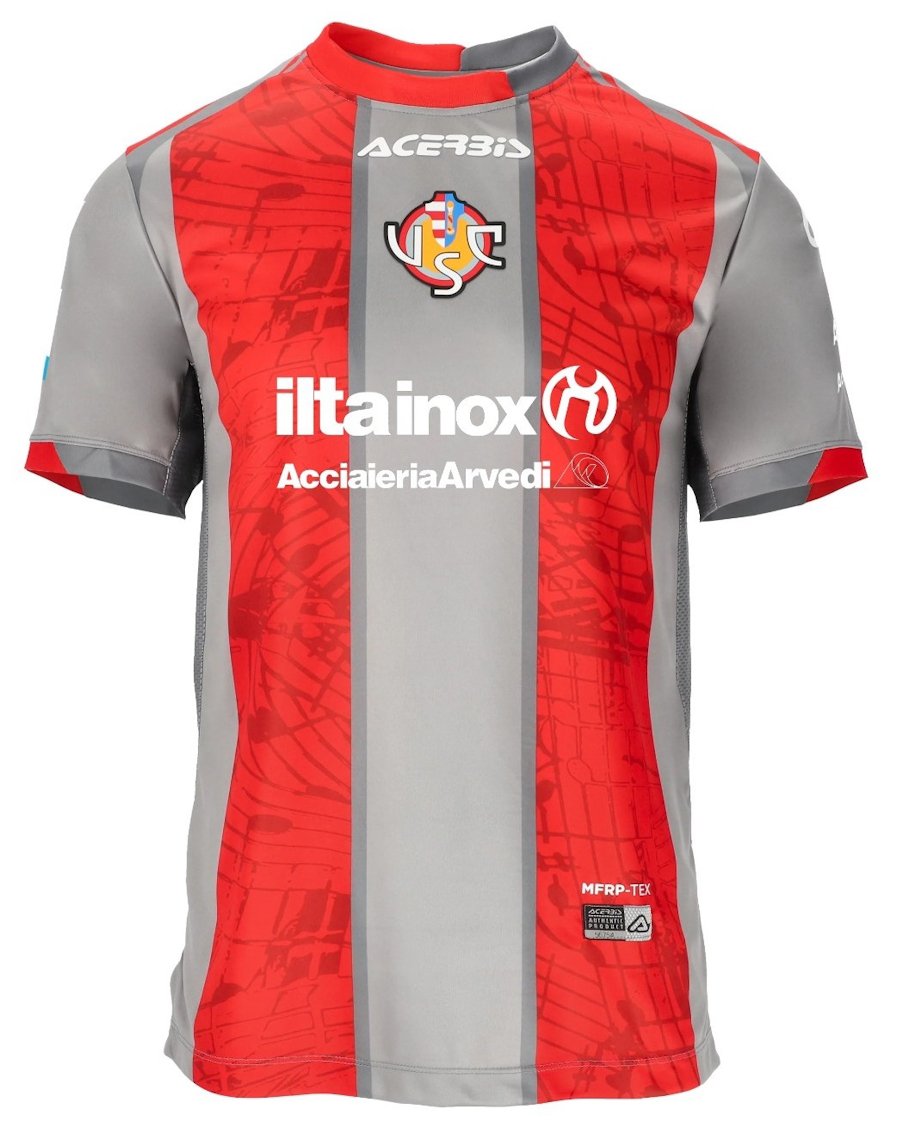 Men US Cremonese Home Jersey 2025-2026 Shirt Soccer Football 25-26