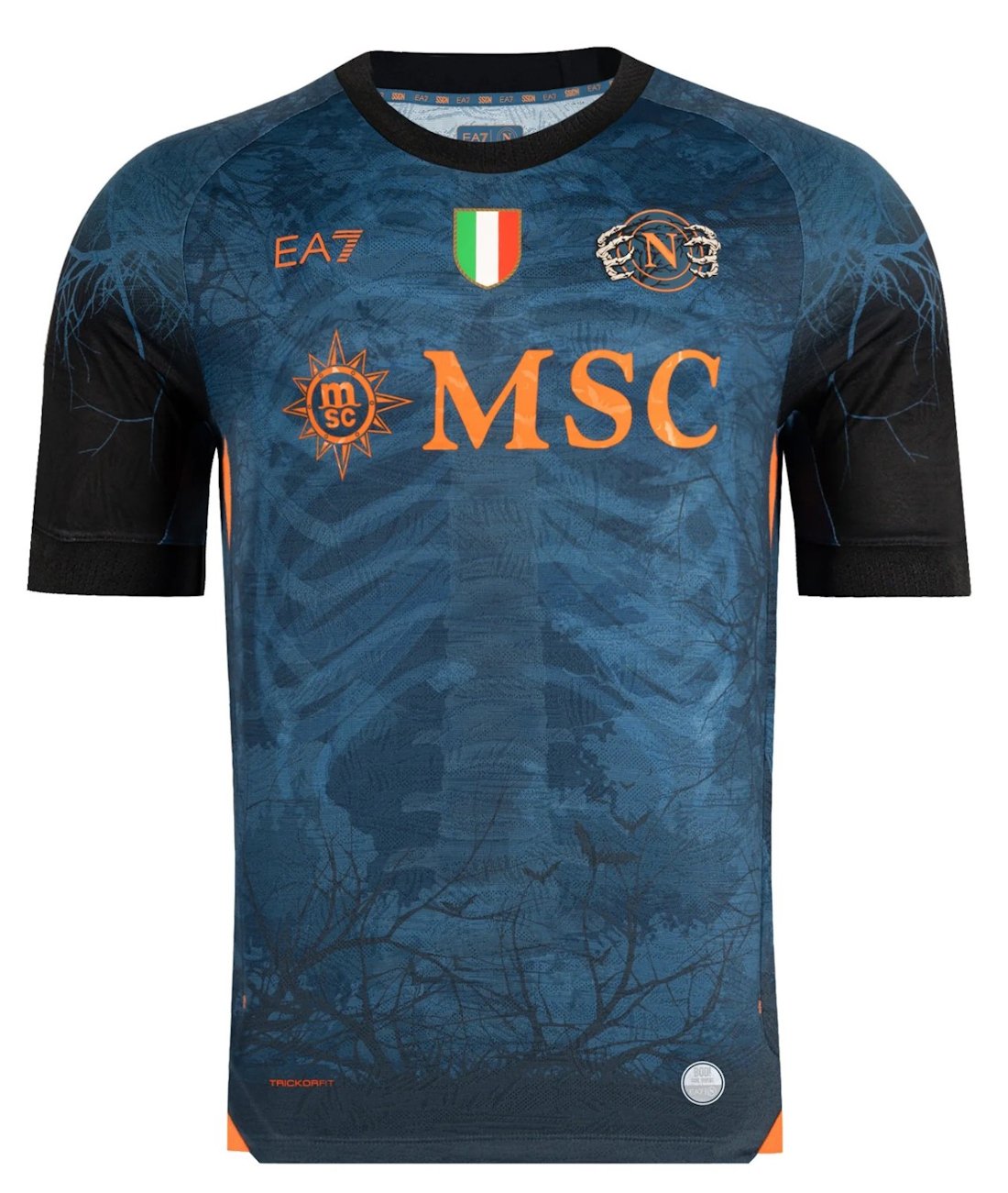 Men SSC Napoli Blue Halloween Jersey 2025-2026 Shirt Soccer Football 25-26