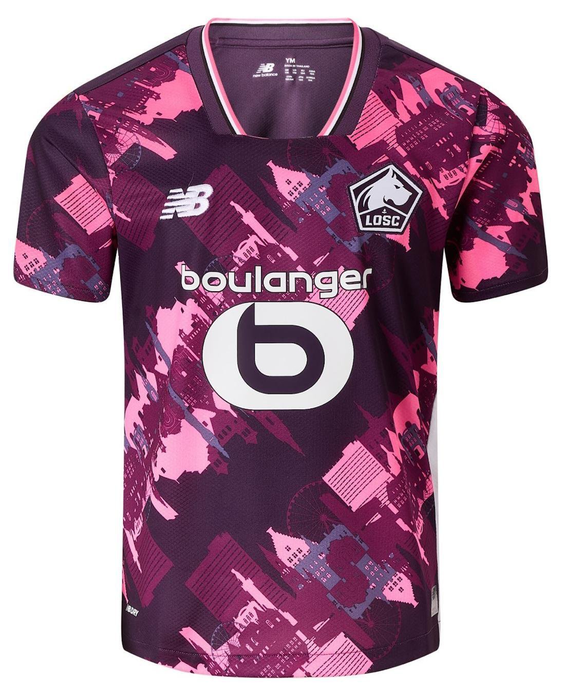 Men LOSC Lille 4th Fourth Jersey 2025-2026 Shirt Soccer Football 25-26