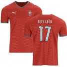 Men RAFA LEÃO #17 Portugal Home World Cup Jersey 2026-2027 Shirt Soccer Football 26-27