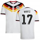 Men WIRTZ #17 Germany Home World Cup Jersey 2026-2027 Shirt Soccer Football 26-27