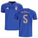 Men LOCATELLI #5 Italy Home World Cup Jersey 2026-2027 Shirt Soccer Football 26-27