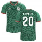 Men H.MARTÍN #20 Mexico Home World Cup Jersey 2026-2027 Shirt Soccer Football 26-27