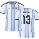 Men ROMERO #13 Argentina Home World Cup Jersey 2026-2027 Shirt Soccer Football 26-27