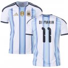 Men DI MARIA #11 Argentina Home World Cup Jersey 2026-2027 Shirt Soccer Football 26-27