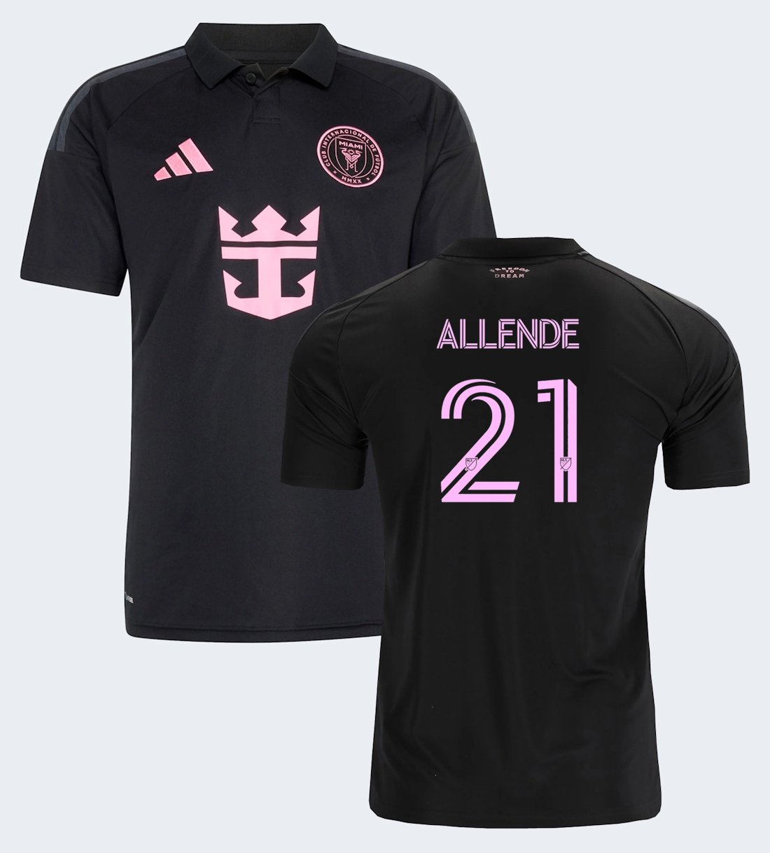 Men ALLENDE #21 Inter Miami Away Jersey 2026-2027 Shirt Soccer Football 26-27