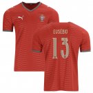 Men EUSÉBIO #13 Portugal Home World Cup Jersey 2026-2027 Shirt Soccer Football 26-27