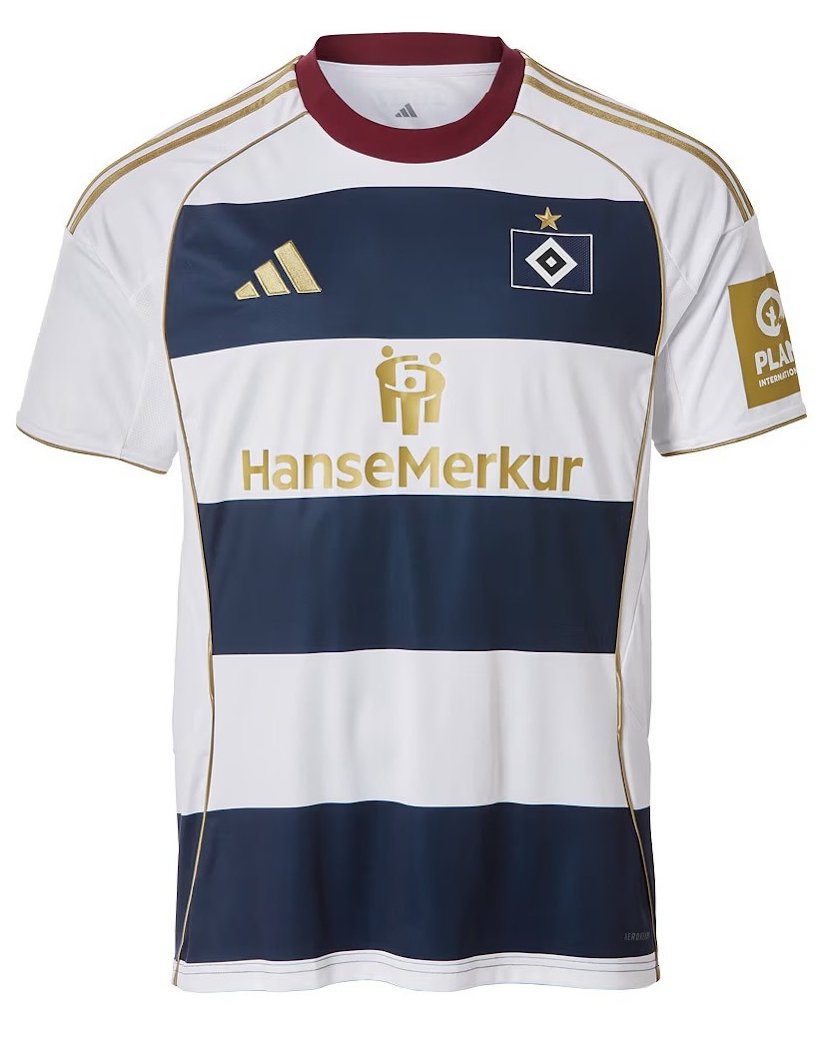 Men Hamburger SV 4th Special Jersey 2025-2026 Shirt Soccer Football 25-26