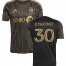 Men D. MARTINEZ #30 Los Angeles LAFC Home Jersey 2026-2027 Shirt Soccer Football 26-27