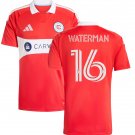 Men WATERMAN #16 Chicago Fire Home Jersey 2026-2027 Shirt Soccer Football 26-27