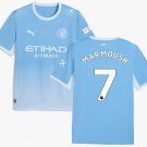 Men MARMOUSH #7 Manchester City Home Jersey 2026-2027 Shirt Soccer Football 26-27