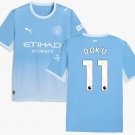 Men DOKU #11 Manchester City Home Jersey 2026-2027 Shirt Soccer Football 26-27