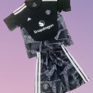 Kids Manchester United Goalkeeper Black Youth Kit 2026-2027 Jersey Shirt Soccer Football 26-27