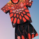 Kids Manchester City FC Goalkeeper Orange Youth Kit 2026-2027 Jersey Shirt Soccer Football 26-27