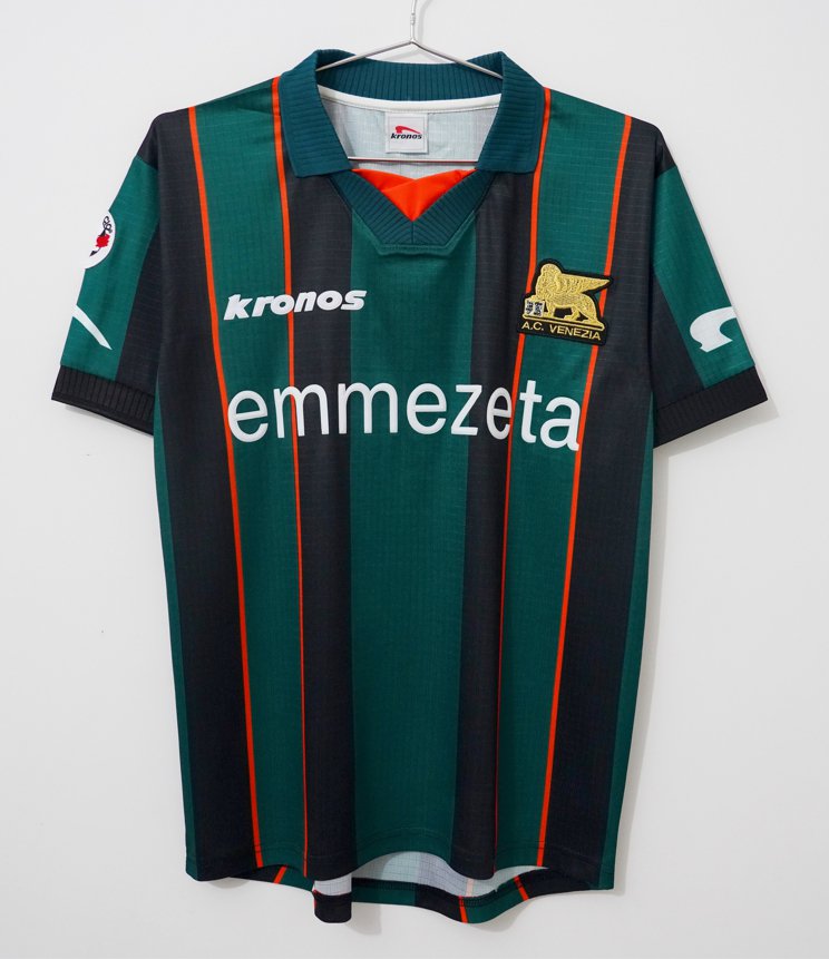 Men AC Venezia Home Retro Classic Jersey 1999-2000 Shirt Soccer Football 99-00