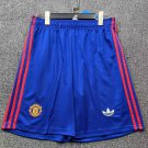 Shorts Men Manchester United Away Blue 2026-2027 Jersey Football Soccer 26-27