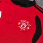 Men Manchester United 1/4 Zip Training Tracksuit Red 2026-2027 Jacket Pants 26-27