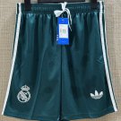 Shorts Men Real Madrid Away Green 2026-2027 Jersey Football Soccer 26-27