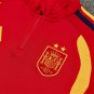 Men Spain 1/4 Zip Tracksuit Training Champion 2 Star Red 2026-2027 Jacket Pants 26-27