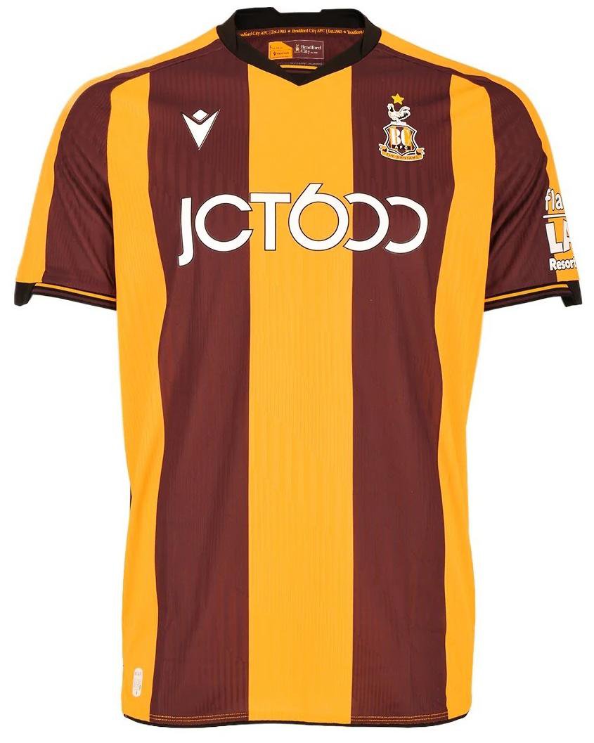 Men Bradford City AFC Home Jersey 2026-2027 Shirt Soccer Football 26-27