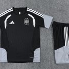 Men Spain Black 2 Star 2026-2027 Training Shirt Jersey Kit Short Sleeve And Shorts 26-27