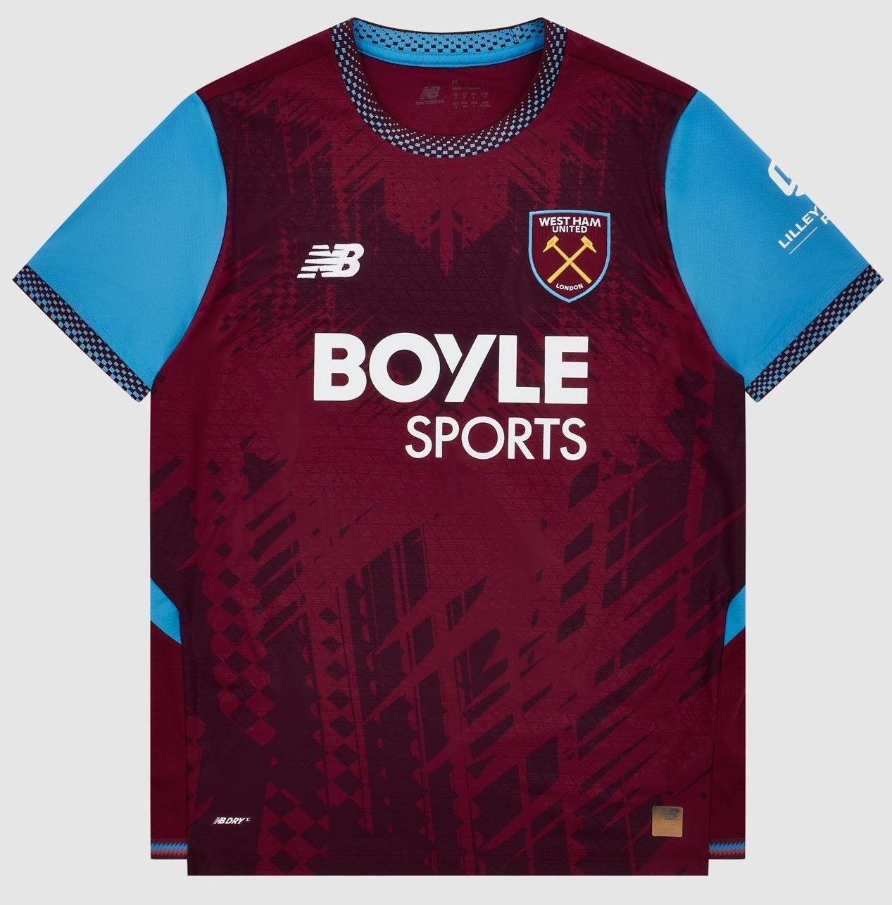 Men West Ham United Home Jersey 2026-2027 Shirt Soccer Football 26-27