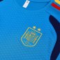Men Spain Blue 2 Star 2026-2027 Training Shirt Jersey Kit Short Sleeve And Shorts 26-27