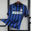 Men Inter Milan Home Retro Classic Jersey 2011-2012 Shirt Soccer Football 11-12