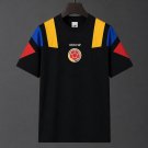 Men Colombia Black Retro Style Casual Classic Tricolor Shirt 2026 Jersey Soccer Football 26