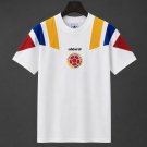 Men Colombia White Retro Style Casual Classic Tricolor Shirt 2026 Jersey Soccer Football 26