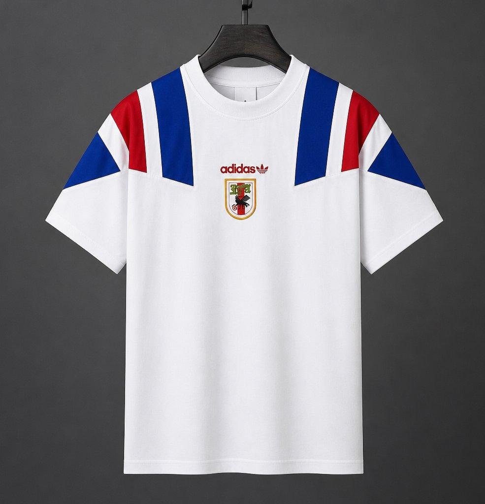 Men Japan White Retro Style Casual Classic Tricolor Shirt 2026 Jersey Soccer Football 26