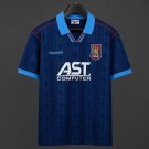 Men Aston Villa Away Retro Classic Jersey 1995-1996 Shirt Soccer Football 95-96