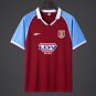 Men Aston Villa Home Retro Classic Jersey 1998-1999 Shirt Soccer Football 98-99