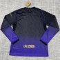 Men Barcelona Away Long Sleeve Jersey 2026-2027 Shirt Soccer Football 26-27