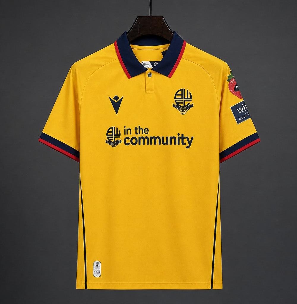 Men Bolton Wanderers 3rd Third Jersey 2026-2027 Shirt Soccer Football 26-27