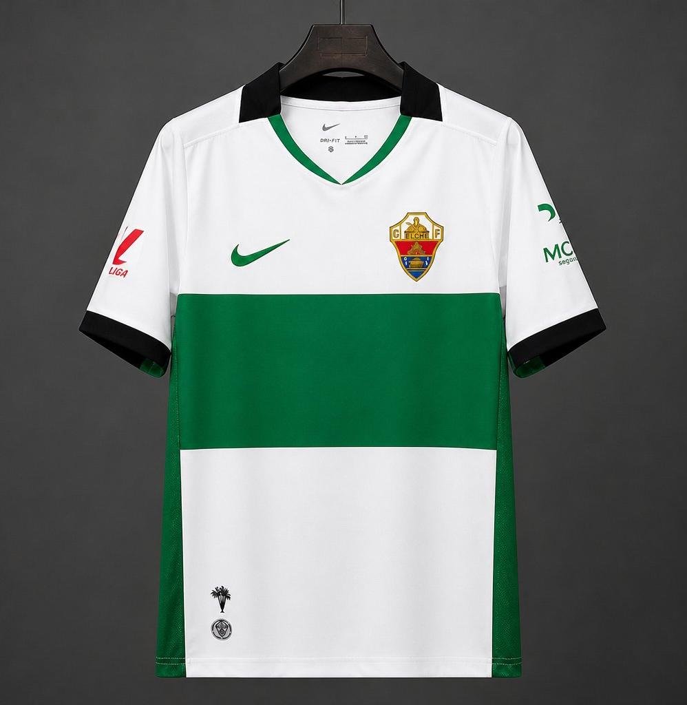 Men Elche CF Home Jersey 2026-2027 Shirt Soccer Football 26-27