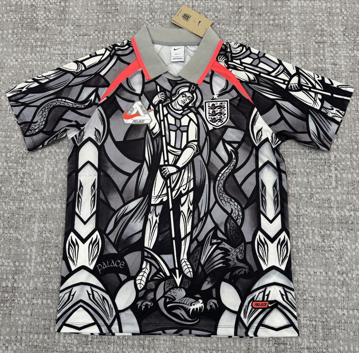 Men England #7 Special Edition Gray Palace Jersey 2026-2027 Shirt Soccer Football 26-27