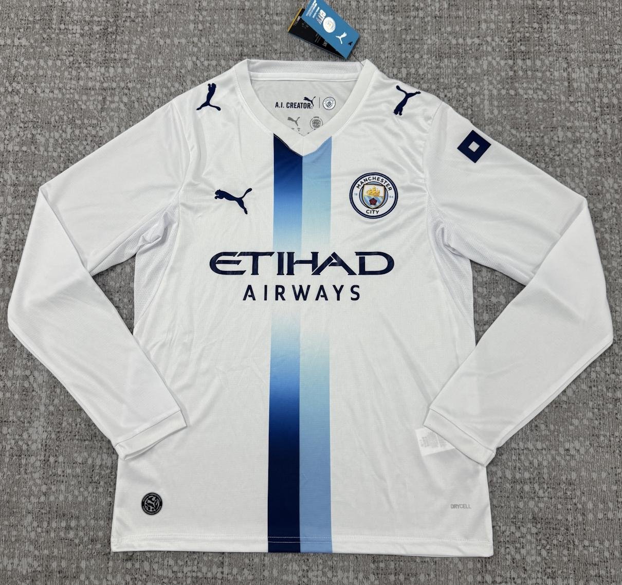 Men Manchester City 3rd Third Long Sleeve Jersey 2026-2027 Shirt Soccer Football 26-27